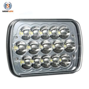 ไฟหน้า Led 5x7 นิ้วสำหรับ Jeep YJ Cherokee XJ