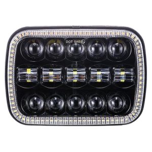 ไฟหน้า Led 5x7 นิ้วสำหรับอุปกรณ์เสริมรถบรรทุก Universal