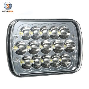 มอร์ซุนซุปเปอร์ความสว่าง 5x7 7x6 ไฟหน้า LED สําหรับ Cherokee XJ H4